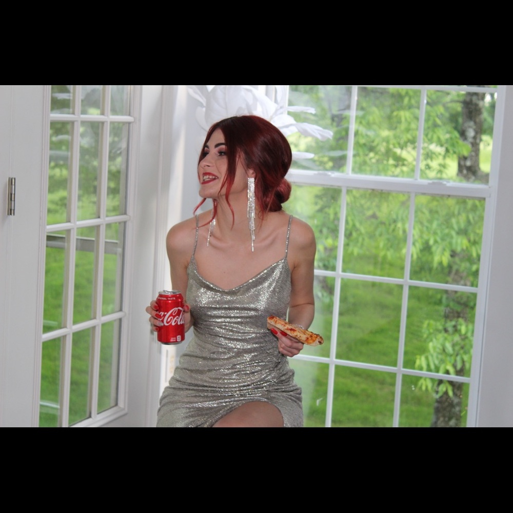 Maxi Silver Dress 🌪 - Picture 8 of 9